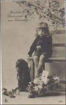 Hund Kind Serie B 241 o 21.9.1919