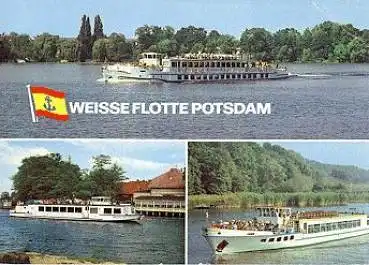 Weisse Flotte Potsdam Motorschiff o 15.6.1984