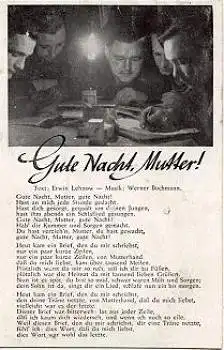 Sprueche Aphorism "Gute Nacht Mutter" * ca. 1940