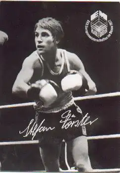 Boxen Stefan Förster mit Autogramm *ca. 1975