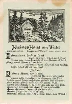 Sprueche "Kleines Haus am Wald" * ca. 1955