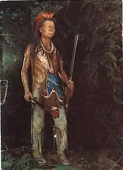 Indianer Museum Radebeul Karl May Komantschen-Krieger Indianer *ca. 1980