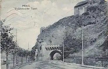 Prag Vysoherader Tunel o 20.12.1920