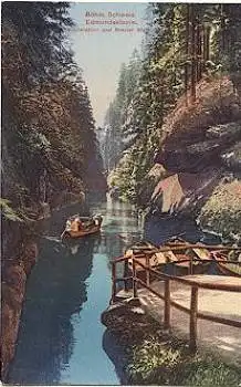 Edmundsklamm Bootstation  ca. 1920