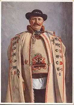 VDA Trachten Bauer aus Klein-Scheuern Künstlerkarte *ca. 1935