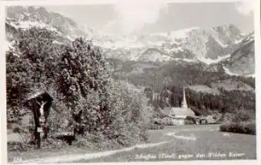 Scheffau mit Wilden Kaiser gebr. 6.5.1942