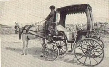 Pferdekutsche auf Malta * ca. 1930