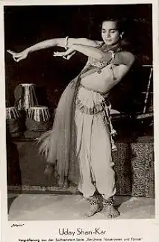 Balletttänzer, Uday Shan-Kar, * ca. 1930