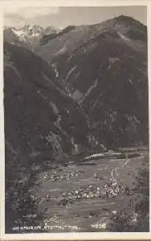 251127 Oesterreich, Umhausen, Ötztal, Tirol, Totalansicht, Echtfoto, * ca. 1930