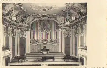 Salzburg, Mozartturm, Grosser Saal, Orgel o 13.10.1957