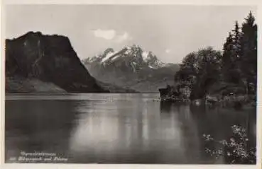Vierwaldstättersee mit Bürgenstock und Pilatus, * ca. 1950