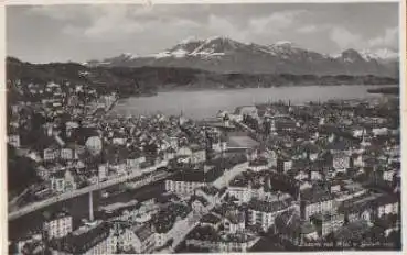 Luzern mit Rigi o 26.1.1956