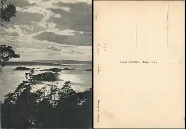 Norge Oslofjord fra Ekeberg *ca.1940