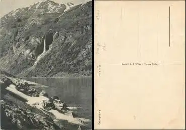 Norge Geirangerfjord *ca.1940