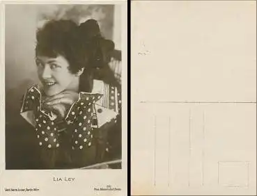 Lia Ley, Verl. Herm. Leiser, - Wilm, Phot. Memelsdorf,