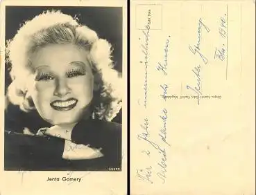 Jenta Gomery, 62399 Autograph 1940