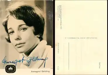 Golding Annegret Progress Nr. 18/63 original Autogramm