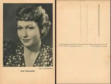 Finkenzeller Heli Foto: Tobis-Sandau