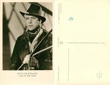 van Dongen Frits Foto: Komet-Film Best. Nr. G 711
