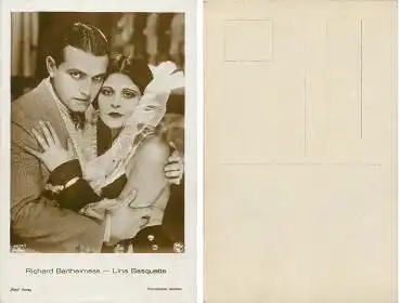 Barthelmess Richard Lina Basquette US-amerikanische Schauspieler Ross Verlag, 4007/1