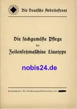 Deutsche Arbeitsfront Nr.536 ca.1942 Druckerei