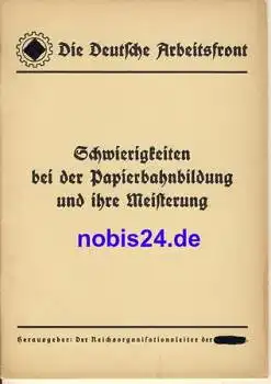 Deutsche Arbeitsfront Nr.356 ca.1942 Druckerei