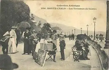 Monte-Carlo les Terrasses du Casino o 19.6.1909