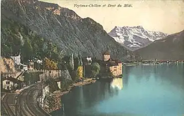 Veytaux-Chillon et Dent du Midi, o 1.4.1910