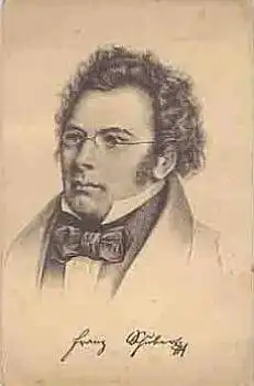 Franz Schubert Komponist *ca.1930