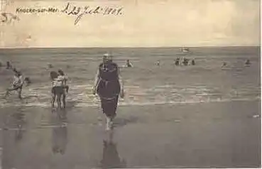 Bademode Knocke-sur-Mer o 23.7.1909
