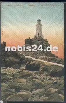 Kanalinsel Jersey Corbiere Lighthouse III (Leuchtturm)  *ca.1910