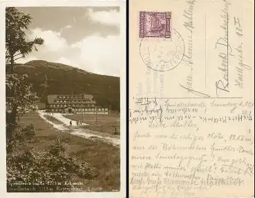 Riesengebirge Spindlerbaude  o 19.08.1928