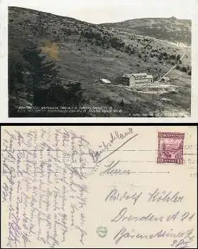 Riesengebirge Martinbaude o16.07.1931