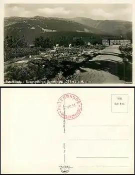 Riesengebirge Peterbaude Sudeten * ca.1940