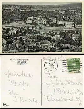 Prag Totalansicht o 17.8.1932