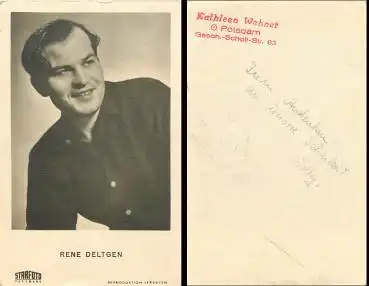 Deltgen Rene, Starfoto Hasemann,   ca.1950