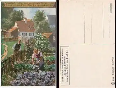 Paul Hey Volksliedkarte Nr.41 *ca.1915 Rosestock, Holderblüh