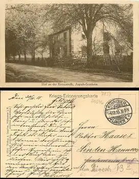 Aspach-Sennheim Kreuzstrasse o 4.12.1915