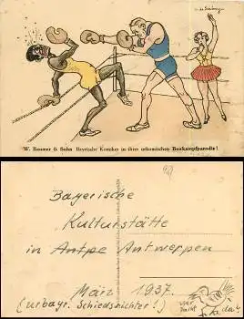 Boxkampf Parodie *ca. 1935