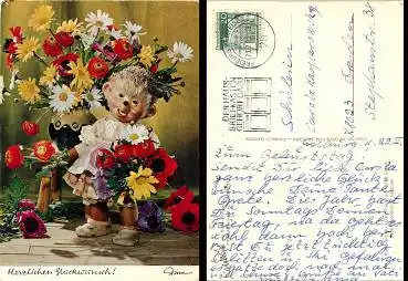 Mecki Igel Geburtstag Diehl Nr. 343 o 23.2.1969