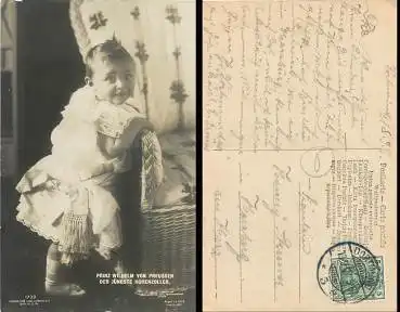 Prinz Wilhelm von Preussen o 19.9.07