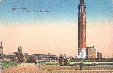 Calais Leuchtturm o 8.6.1915