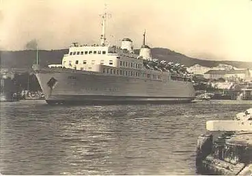 DSR Linie Ostseefähre "Sassnitz" * ca. 1960