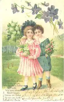 Kinder Prägelitho o 1.3.1906