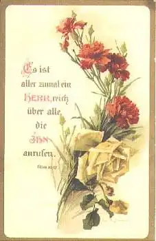 Blumenstraus Künstlerkarte Catharina Klein * ca. 1905