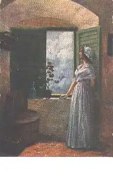 Erwartung Künstlerkarte Tolnai, o 27.6.1914