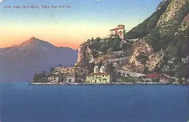 Lago di Lugano Capo San Martino * ca. 1910