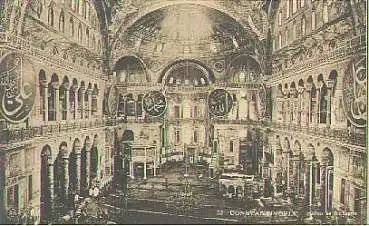 486556 Constantinople Interieur de Ste. Sophie, * ca. 1910
