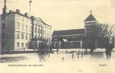Uppsala Trefaldighetskyrkan och Seminariet * ca. 1900