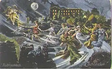 Harz "Die Sage vom Hexentanzplatz" * ca. 1920